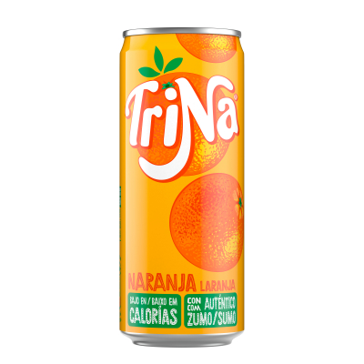Refresco Trina Naranja Lata 33cl