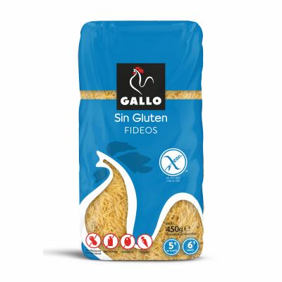 Pasta Gallo Fideos Sin Gluten 450g