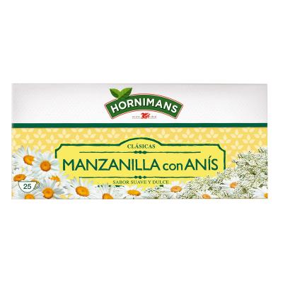 Infusion Hornimans Manzanilla Anis 25f