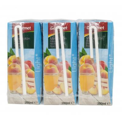 Nectar Gourmet Melocoton Light 200ml Pack-6