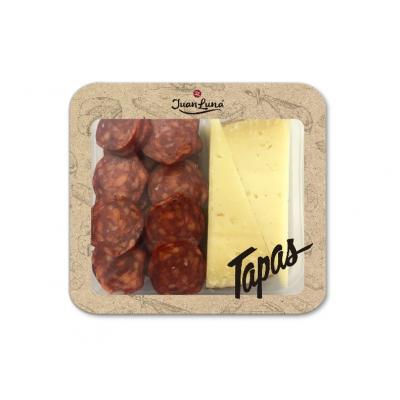 Tapa Juan Luna Chorizo Picante + Queso 120g