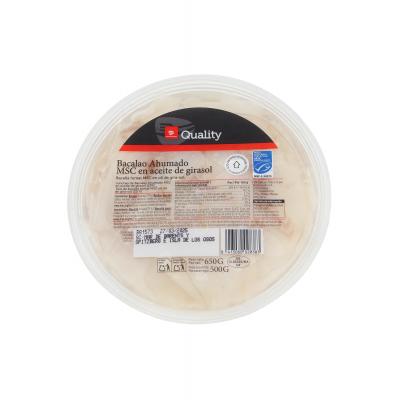 Bacalao Quality Ahumado Tarrina 650g