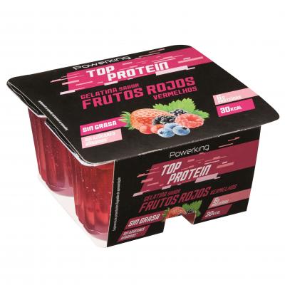 Gelatina Powerking Proteina Frutos Rojos 400g