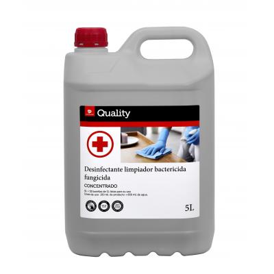 Limpiador Quality Desinfectante Bactericida 5l 1/2pal