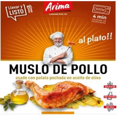 Muslo Arima Pollo Asado Con Patatas 360g