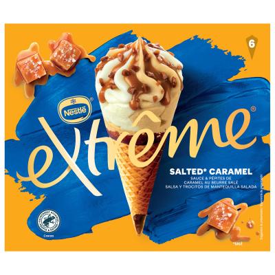 Helado Extreme Salted Caramel 6x110ml