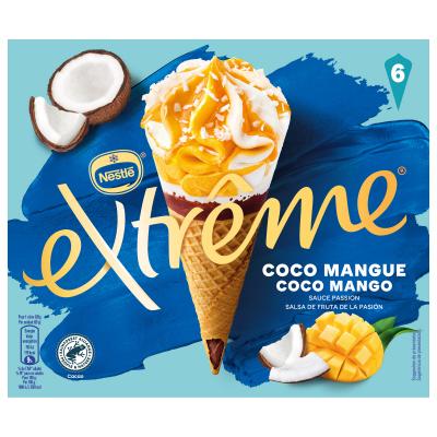 Helado Extreme Coco Mango 6x110ml