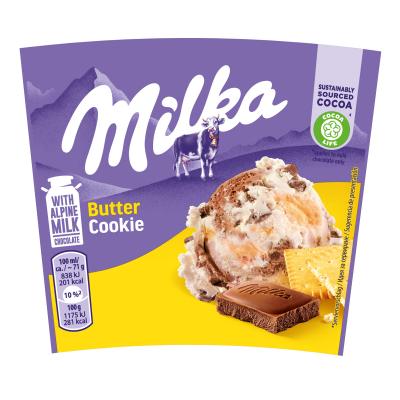 Helado Milka Butter Cookie Tub 425ml