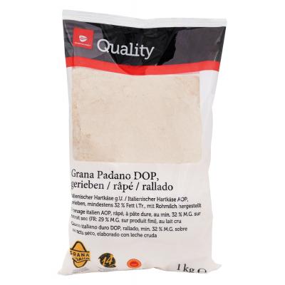 Queso Quality Grana Padano Rallado 1k