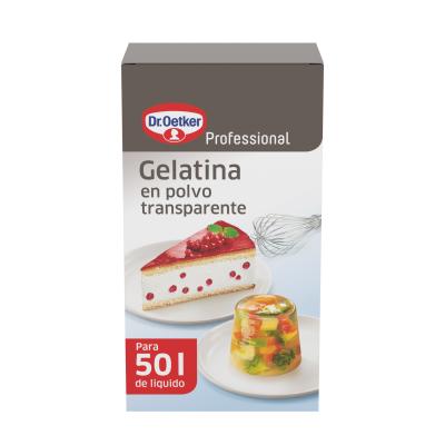Gelatina Dr.Oetker Polvo Transparente 1k
