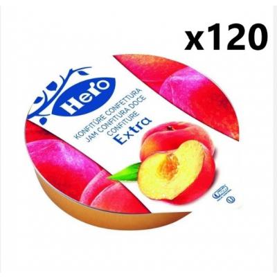 Confitura Hero Melocoton 25g 120u