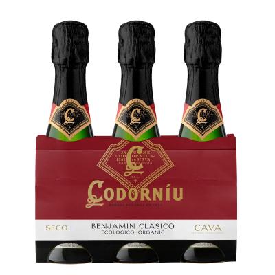 Cava Codorniu Benjamin Seco Eco 20cl Pack 3 11.5º