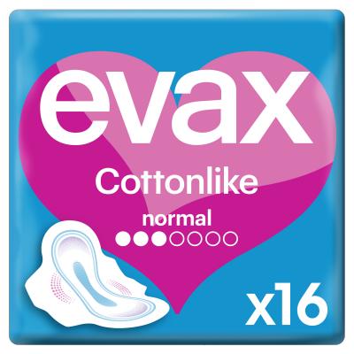 Compresa Evax Cottonlike Normal Alas 19u