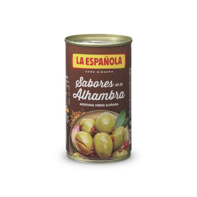 Aceituna La Española Aliñadas Sabor Alhambra 185g