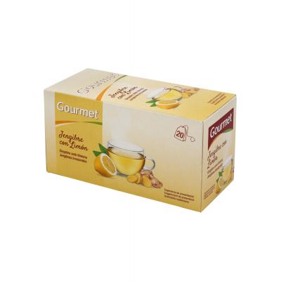 Infusion Gourmet Jengibre Limon 20u