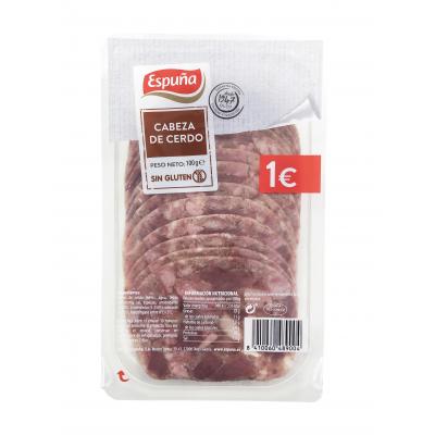 Cabeza Espuña Cerdo Lonchas Flash 80g