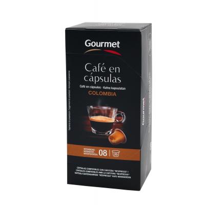 Cafe Gourmet Colombia Aluminum 20 Capsulas