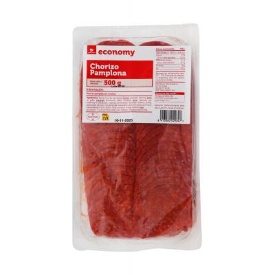Chorizo Economy Pamplona Loncha 500g
