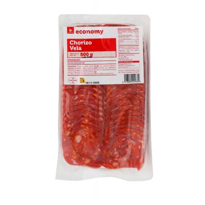 Chorizo Economy Loncheado 500g