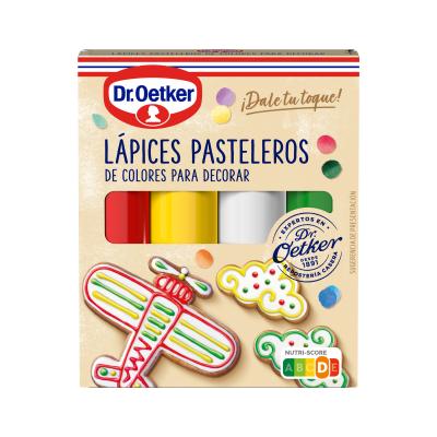 Lapices Dr.Oetker Pastel Color 57g