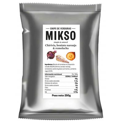 Chips Mikso Vegetales 250g