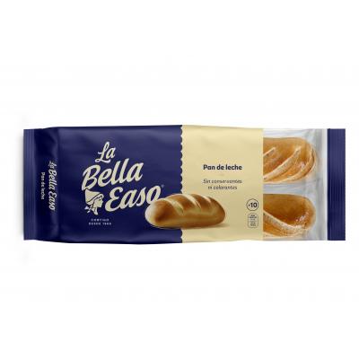 Pan La Bella Easo Leche 350g 10u