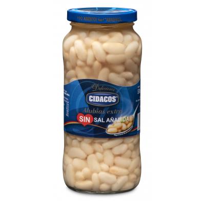 Alubia Cidacos Blanca Sin Sal 400g