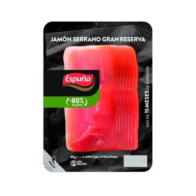 Jamon Espuña Serrano Lonchas Gran Reserva 80g
