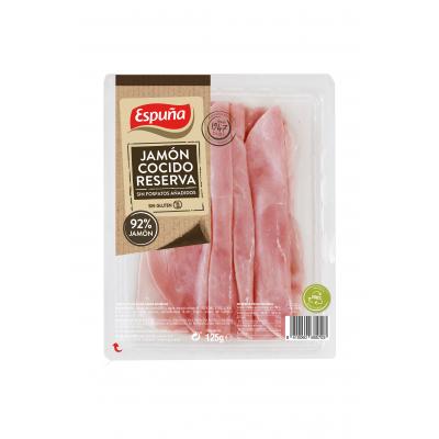 Jamon Espuña Cocido Reserva Lonchas Folding 125g