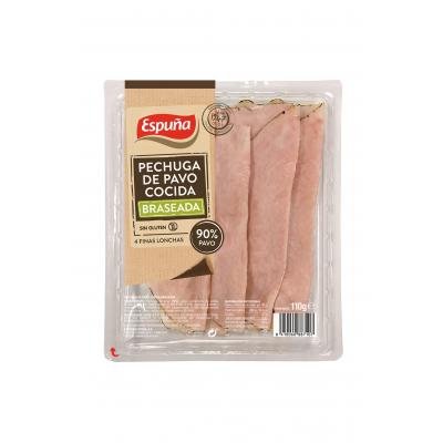 Pechuga Espuña Pavo Braseada 110g