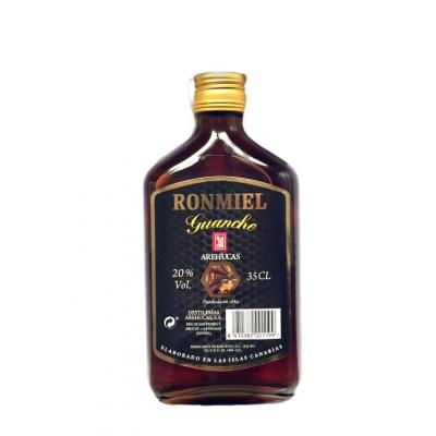 Ron Arehucas Miel Indias Petaca 35cl 20º