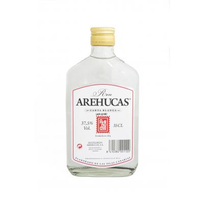 Ron Arehucas Carta Blanca Petaca 35cl 37.5º