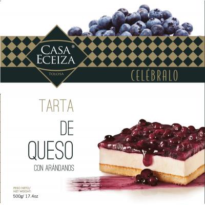 Tarta Casa Eceiza Queso Arandanos 500g