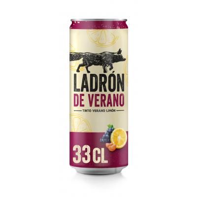 Tinto Verano Ladron Verano Limon 33cl 4º