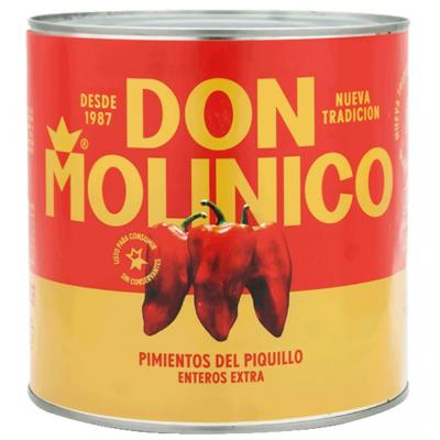 Pimiento Don Molinico Piquillo Entero Extra Lata 1,9k