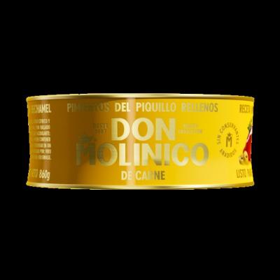 Pimiento Don Molinico Piquillo Relleno Carne Lata 720g