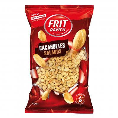 Cacahuete Frit Ravich Repelado Sal 400 G