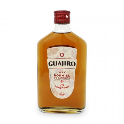 Ron Guajiro Miel Petaca 35cl 20º