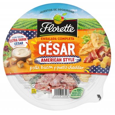 Barqueta Florette Cesar American Style Yogurt 200g