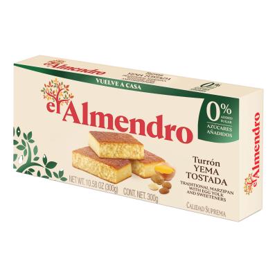 Turron El Almendro Yema Sin Azucar 200g