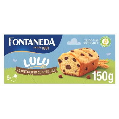 Bizcocho Fontaneda Osito Lulu Pepitas 150g
