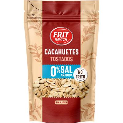 Cacahuete Frit Ravich Tostado Sin Sal 120g 9u
