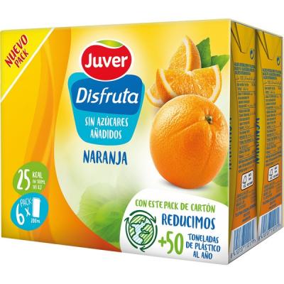 Nectar Juver Disfruta Naranja Exprimida 6x200ml