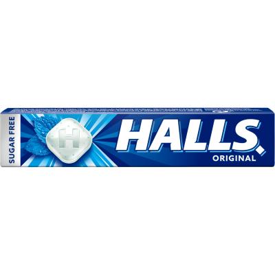 Caramelo Halls Eucalipto Menta Sin Azucar 32g