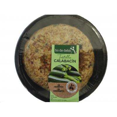 Tortilla Bo De Debo Calabacin 335g