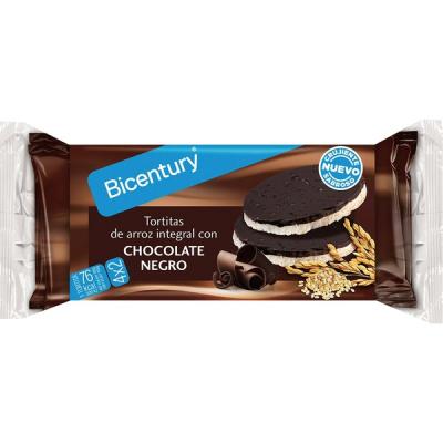 Tortita Bicentury Arroz Chocolate 130g