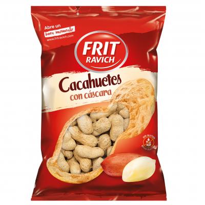 Cacahuete Frit Ravich Con Cascara Tostado 180g