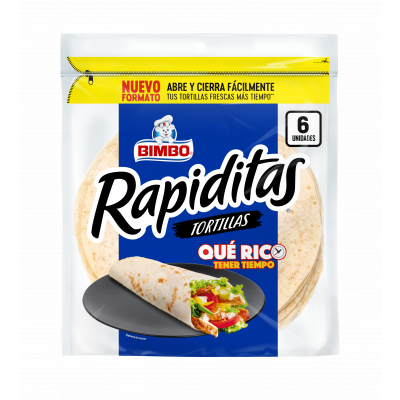 Rapiditas Bimbo Wraps 6u 240g