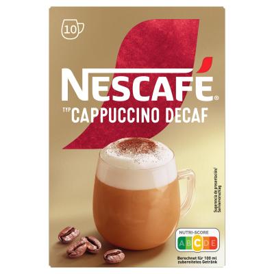 Nescafe Capuccino Descafeinado 125g Pack-10