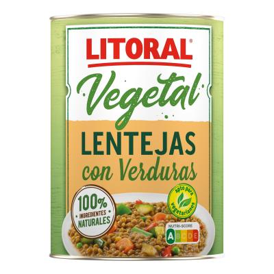 Lenteja Litoral Con Verduras 430g